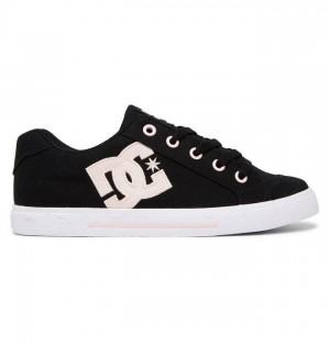 DC Shoes Chelsea Sportcipő Női Fekete Rózsaszín | 35AJCUPLS