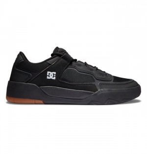 DC Shoes Metric Deszkás Cipő Férfi Fekete Fekete | 46GBIMYDN