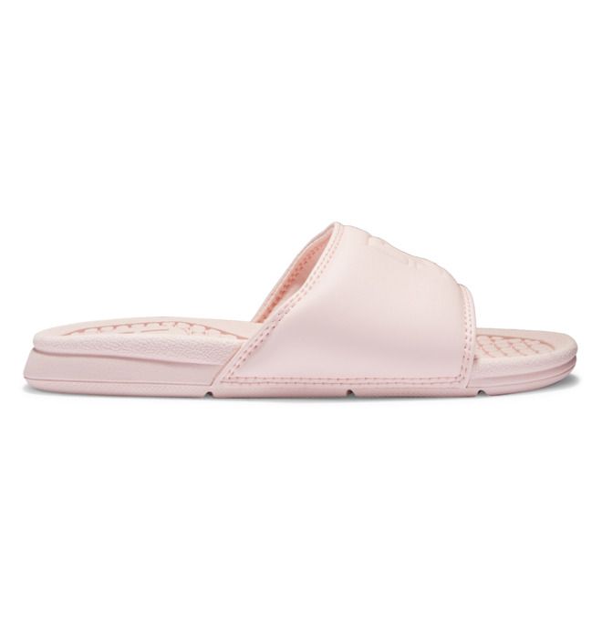 DC Shoes Bolsa Sandals Papucs Női Rózsaszín Rózsaszín | 51NEWGFDH