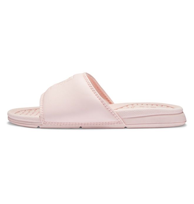 DC Shoes Bolsa Sandals Papucs Női Rózsaszín Rózsaszín | 51NEWGFDH