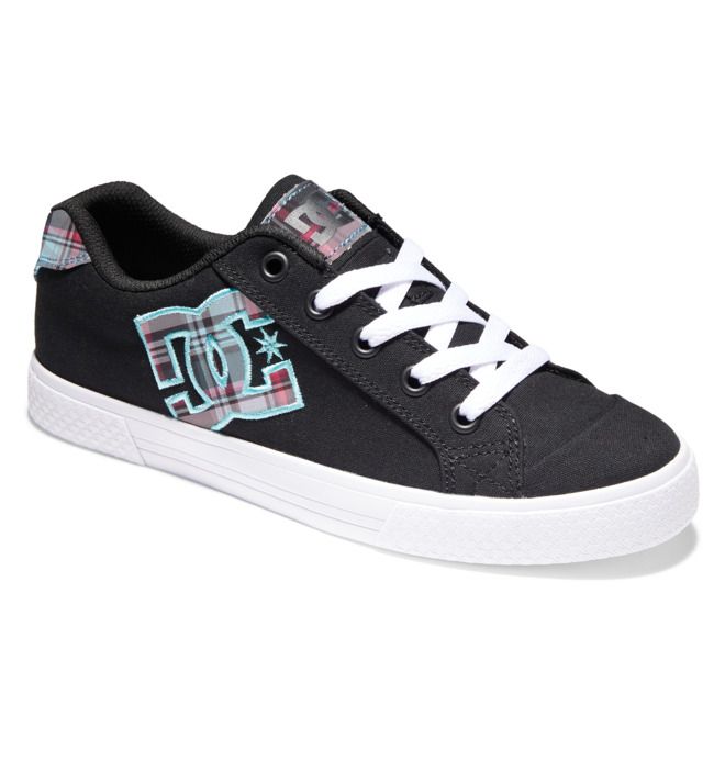 DC Shoes Chelsea Sportcipő Női Fekete Fehér | 25PWEXKGF