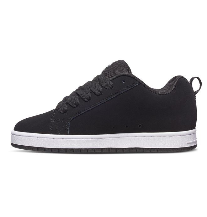 DC Shoes Court Graffik Essentials Férfi Fekete | 89ISLGRUT