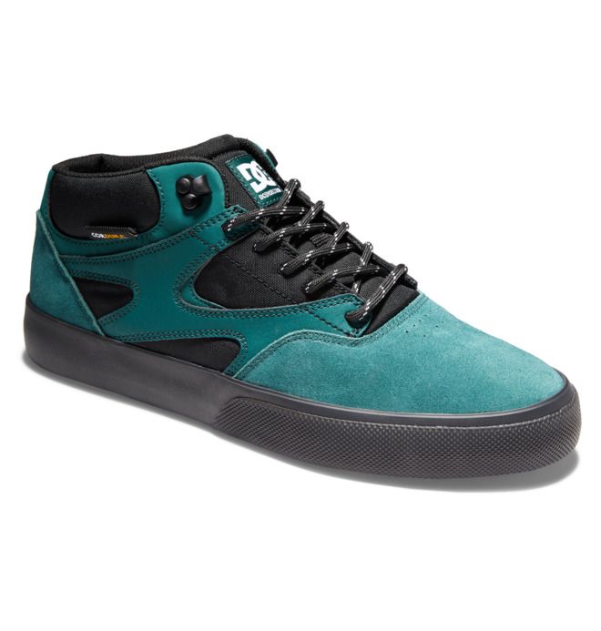 DC Shoes Kalis Vulc MID Mid-Top Winterized Téli Bakancs Férfi Fekete | 01EGPUKAF
