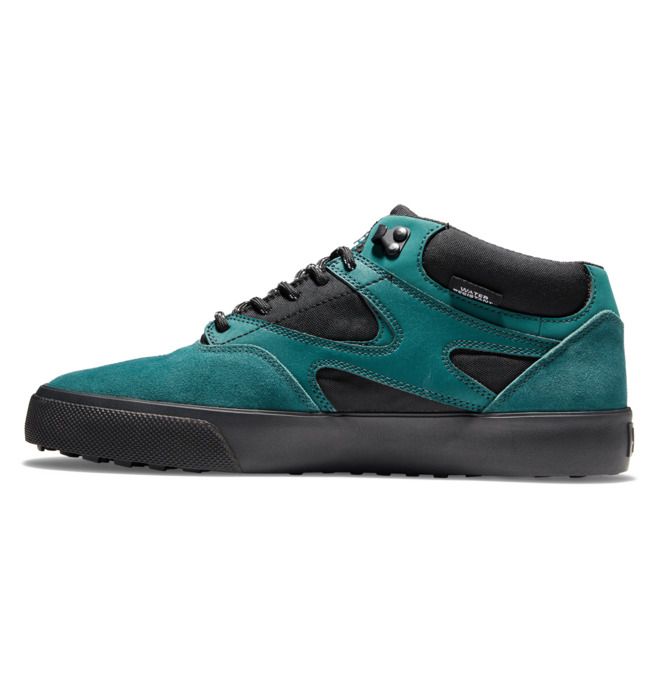 DC Shoes Kalis Vulc MID Mid-Top Winterized Téli Bakancs Férfi Fekete | 01EGPUKAF