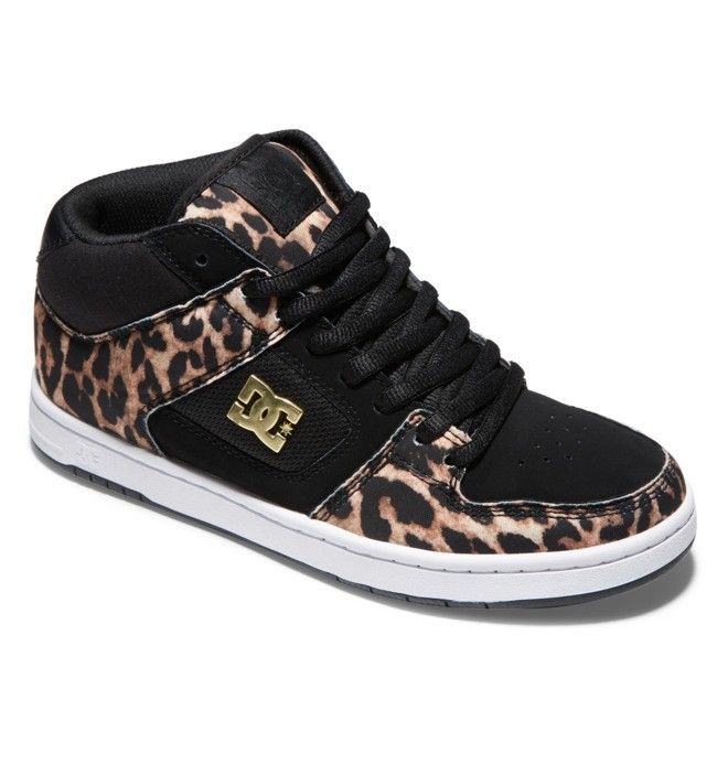 DC Shoes Manteca 4 MID Mid-Top Sportcipő Női Leopárd | 15UGOJTCI