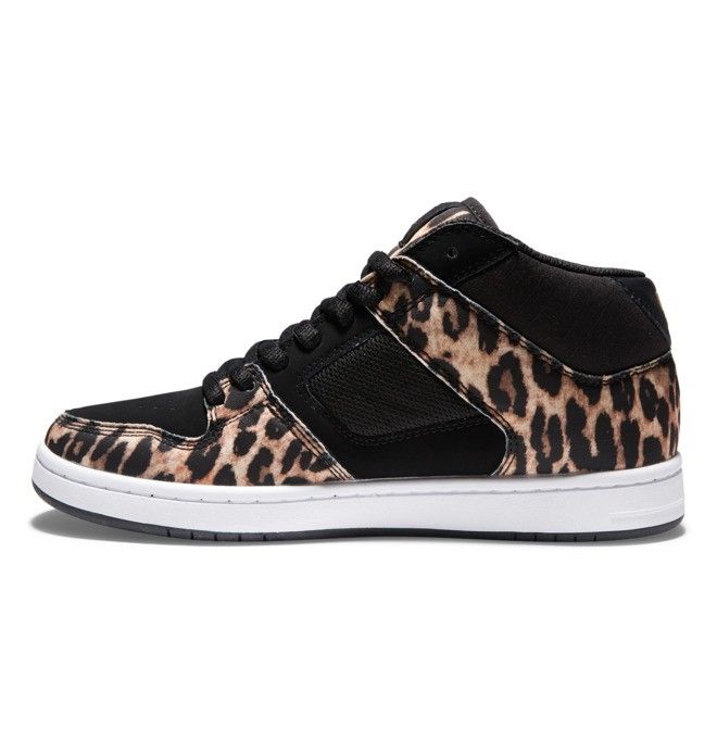 DC Shoes Manteca 4 MID Mid-Top Sportcipő Női Leopárd | 15UGOJTCI