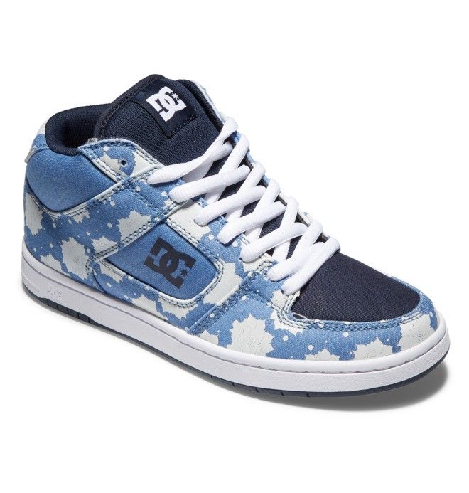 DC Shoes Manteca 4 MID Mid-Top Sportcipő Női Sötétkék | 92BWIGXUE