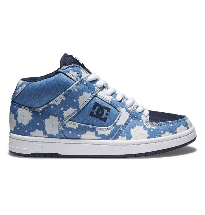 DC Shoes Manteca 4 MID Mid-Top Sportcipő Női Sötétkék | 92BWIGXUE