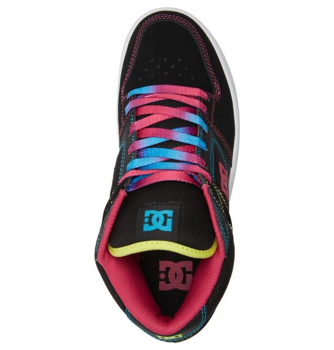 DC Shoes Manteca 4 MID Mid-Top Sportcipő Női Fekete Színes | 09PGOKTWC