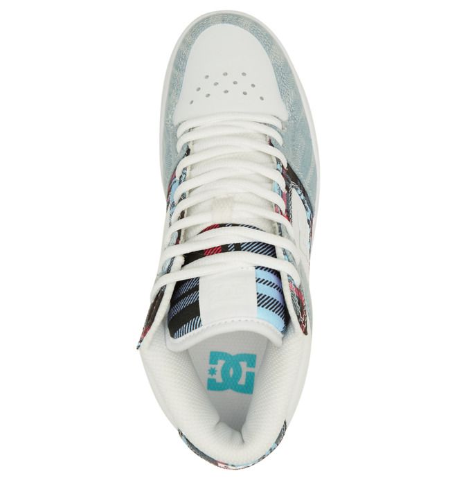 DC Shoes Manteca 4 MID Mid-Top Sportcipő Női Fehér | 78OIMSRTW