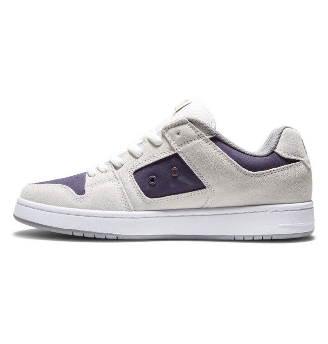 DC Shoes Manteca 4 Sportcipő Férfi Fehér Lila Bordó | 74ARLQKHC
