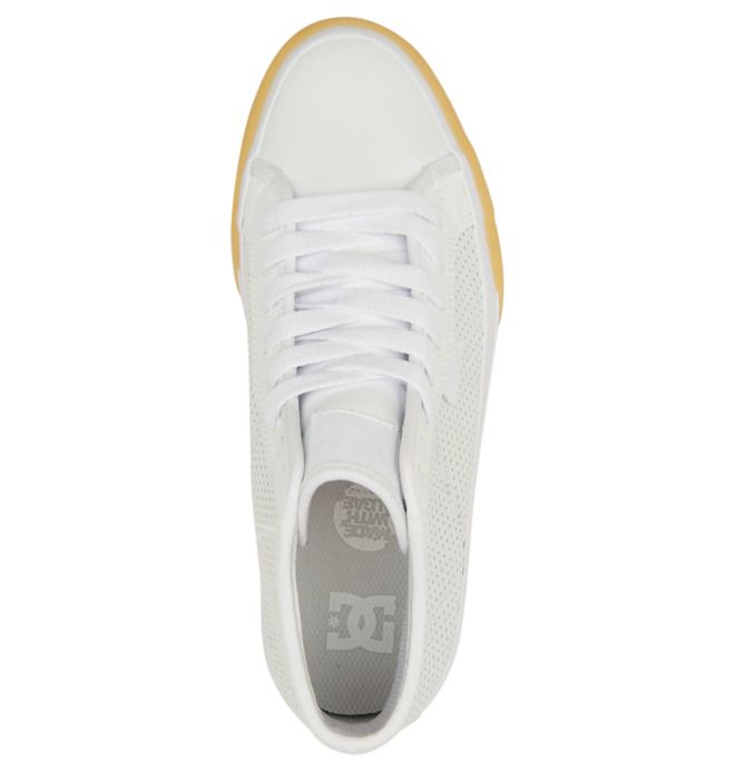 DC Shoes Manual HI High-Top Sportcipő Női Fehér | 79IRYANDL