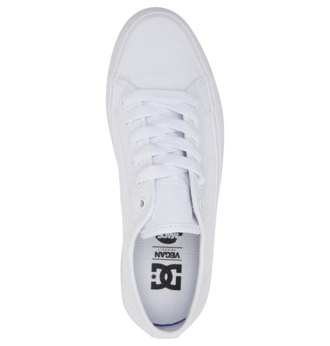 DC Shoes Manual Platform Sportcipő Női Fehér Fehér | 70PDFRYAW