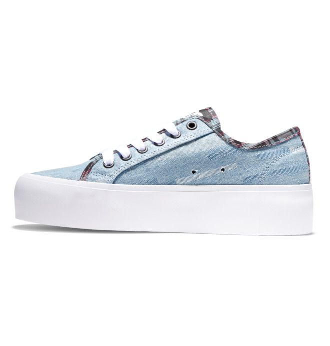DC Shoes Manual Platform Sportcipő Női Sötétkék | 40QVCWSTL