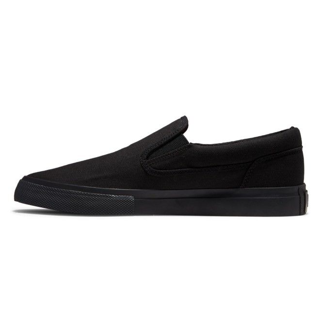 DC Shoes Manual Slip-On Slip Ons Férfi Fekete Fekete Fekete | 05QEOIPHW