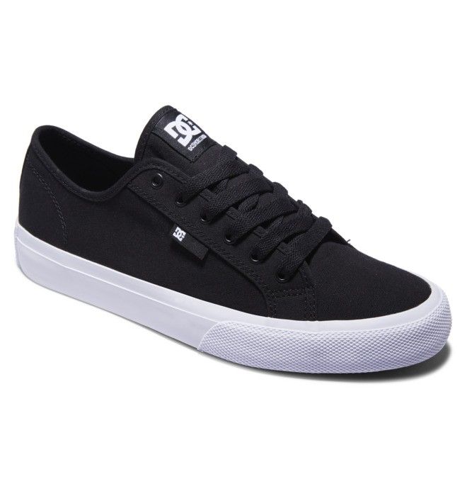 DC Shoes Manual Sportcipő Férfi Fekete Fehér | 40EHABTSM