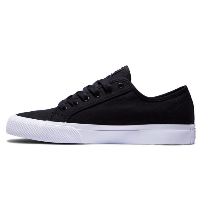 DC Shoes Manual Sportcipő Férfi Fekete Fehér | 40EHABTSM