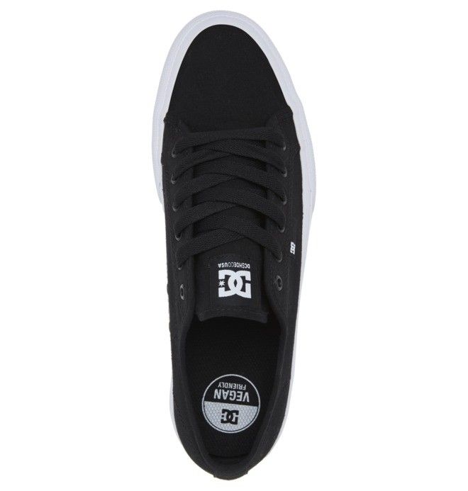 DC Shoes Manual Sportcipő Férfi Fekete Fehér | 40EHABTSM