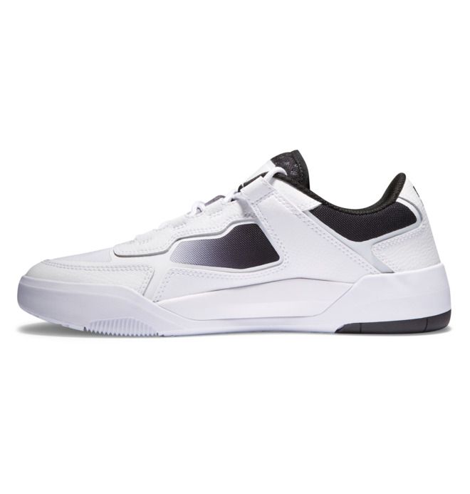 DC Shoes Metric Deszkás Cipő Férfi Fehér Fekete Fehér | 64BKSPGZF