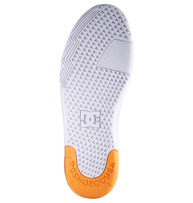 DC Shoes Metric Deszkás Cipő Férfi Sötétkék Narancssárga | 72JZIXBPD