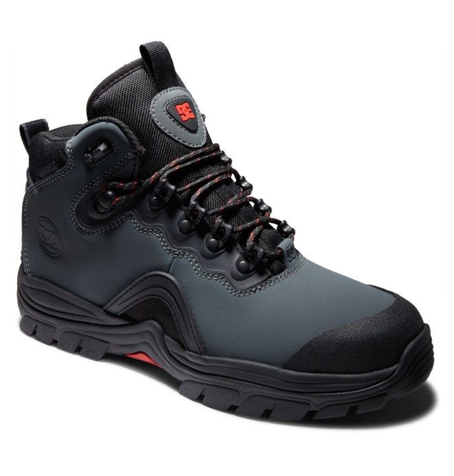 DC Shoes Navigator Lace Winter Boots Téli Bakancs Férfi Szürke Fekete | 85JUWBQCO