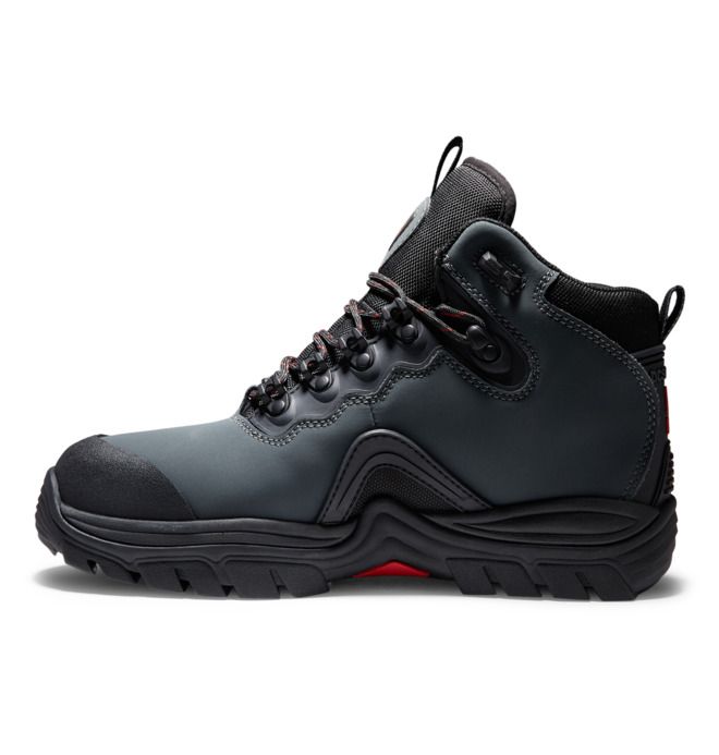 DC Shoes Navigator Lace Winter Boots Téli Bakancs Férfi Szürke Fekete | 85JUWBQCO