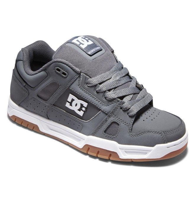 DC Shoes Stag Essentials Férfi Szürke | 50EFLUVZM