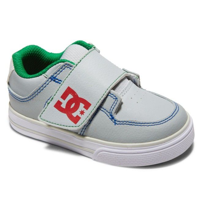 DC Shoes Toddler's Pure Pure Gyerek Szürke Szürke Piros | 82OLURHCQ