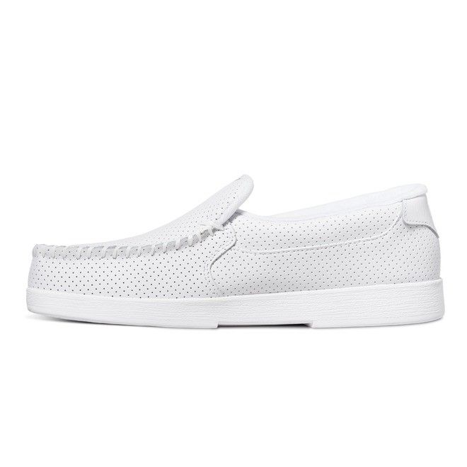 DC Shoes Villain Slip-On Slip Ons Férfi Fehér | 49VFJZRYE
